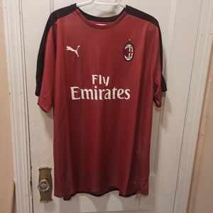 Puma AC Milan Soccer men's jersey. Size XL